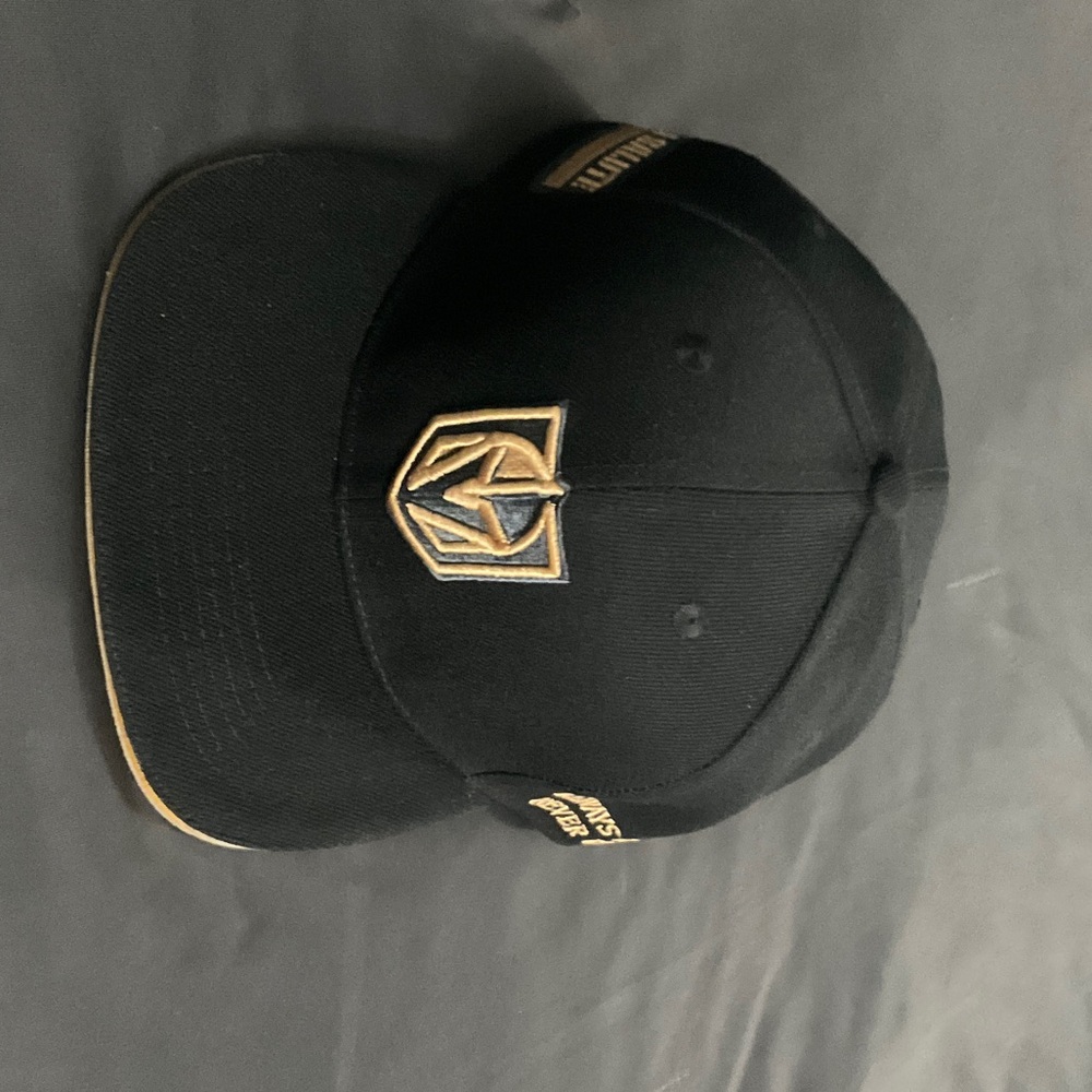 Black and Gold Logo Cap